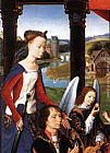 Hans Memling Famous Paintings - The Donne Triptych [detail 3, central panel]